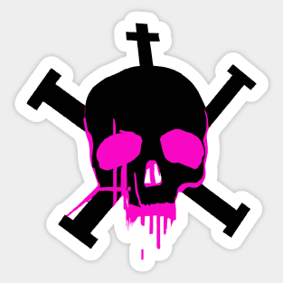 #SkullLove Punk Skull 001 Sticker